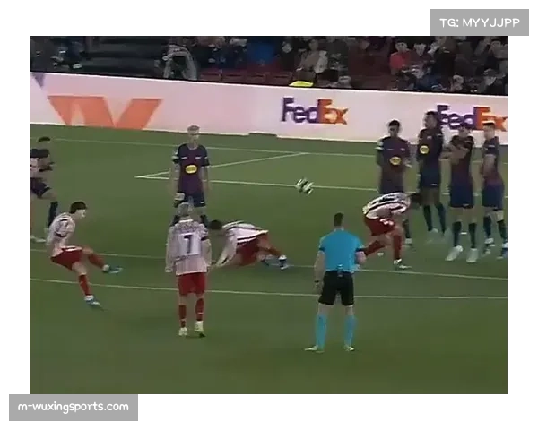 阿尔瓦雷斯任意球破门创纪录：成马竞队史欧冠淘汰赛任意球破门最多球员